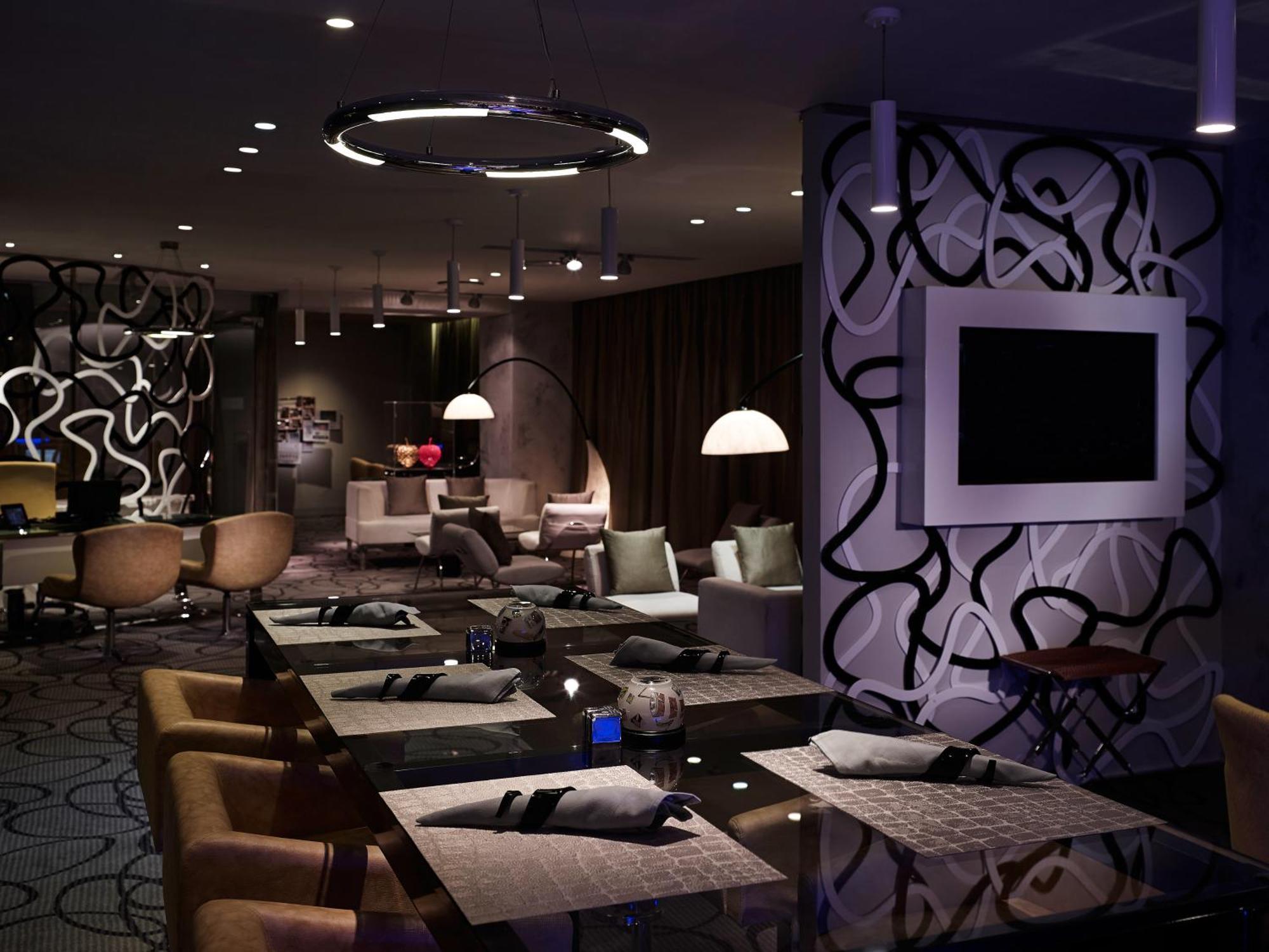 Pullman Jakarta Central Park Zewnętrze zdjęcie 3D rendering of a restaurant interior